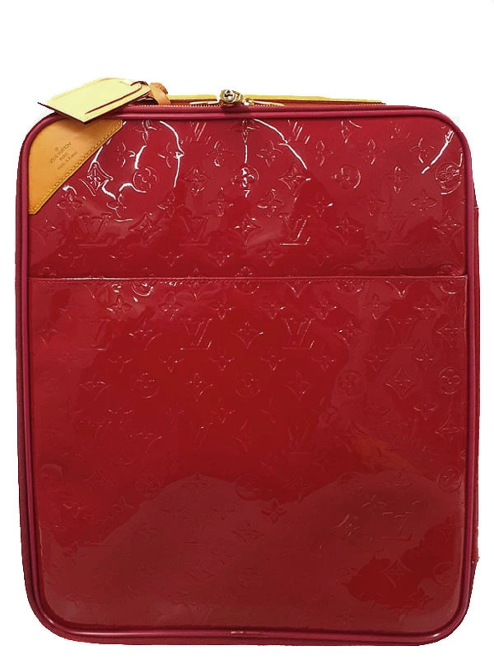 Louis Vuitton Monogram Vernis Pegase Carry on Suitcase